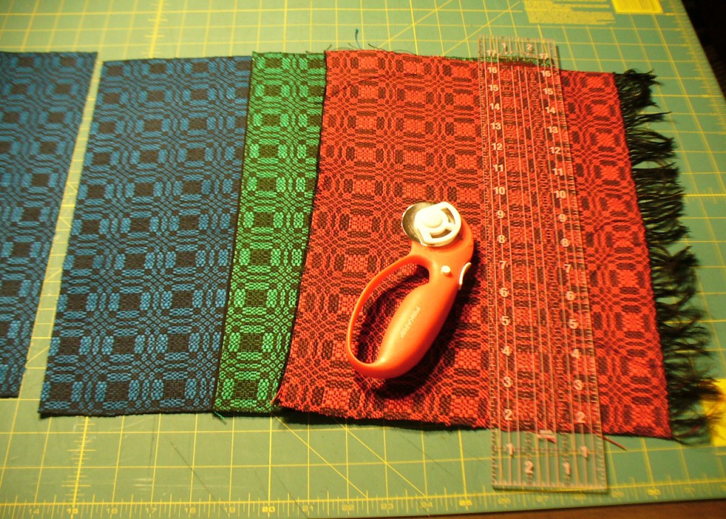 handwoven cloth for book covers