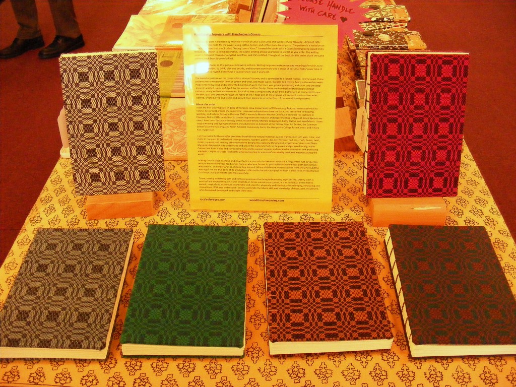 handmade books by Michelle Parrish at Food for Thought