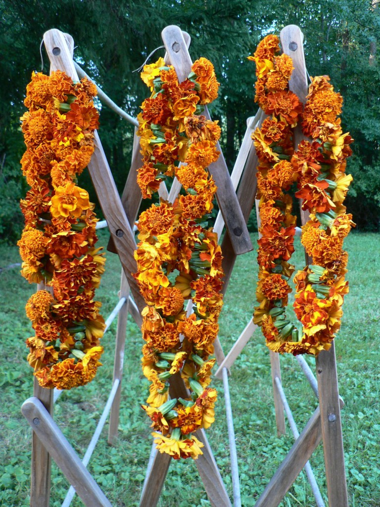 marigold garlands