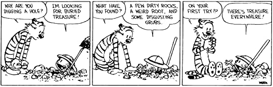 Calvin and Hobbes There's Treasure Everywhere